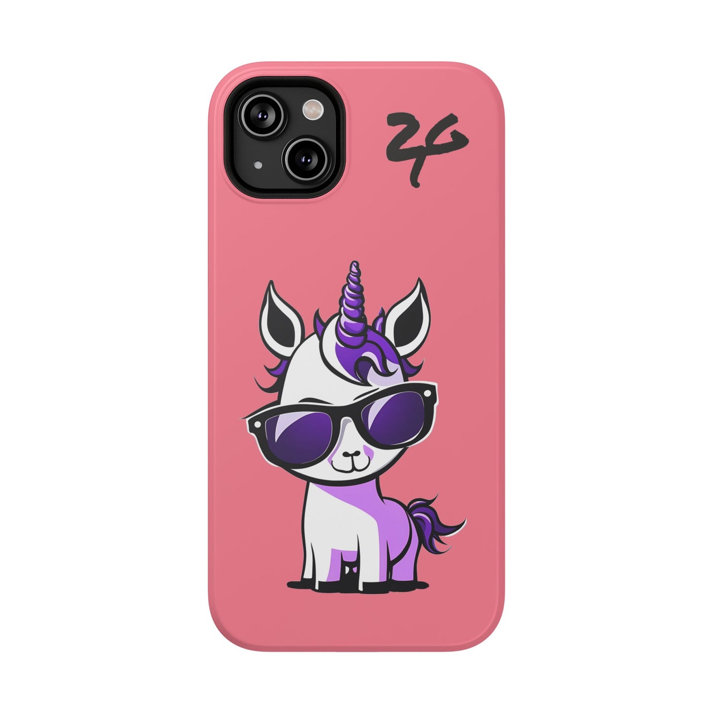 2 Tired Gorillaz, (2TG Lina Unicorn) Impact-Resistant Cases (Bubblegum)