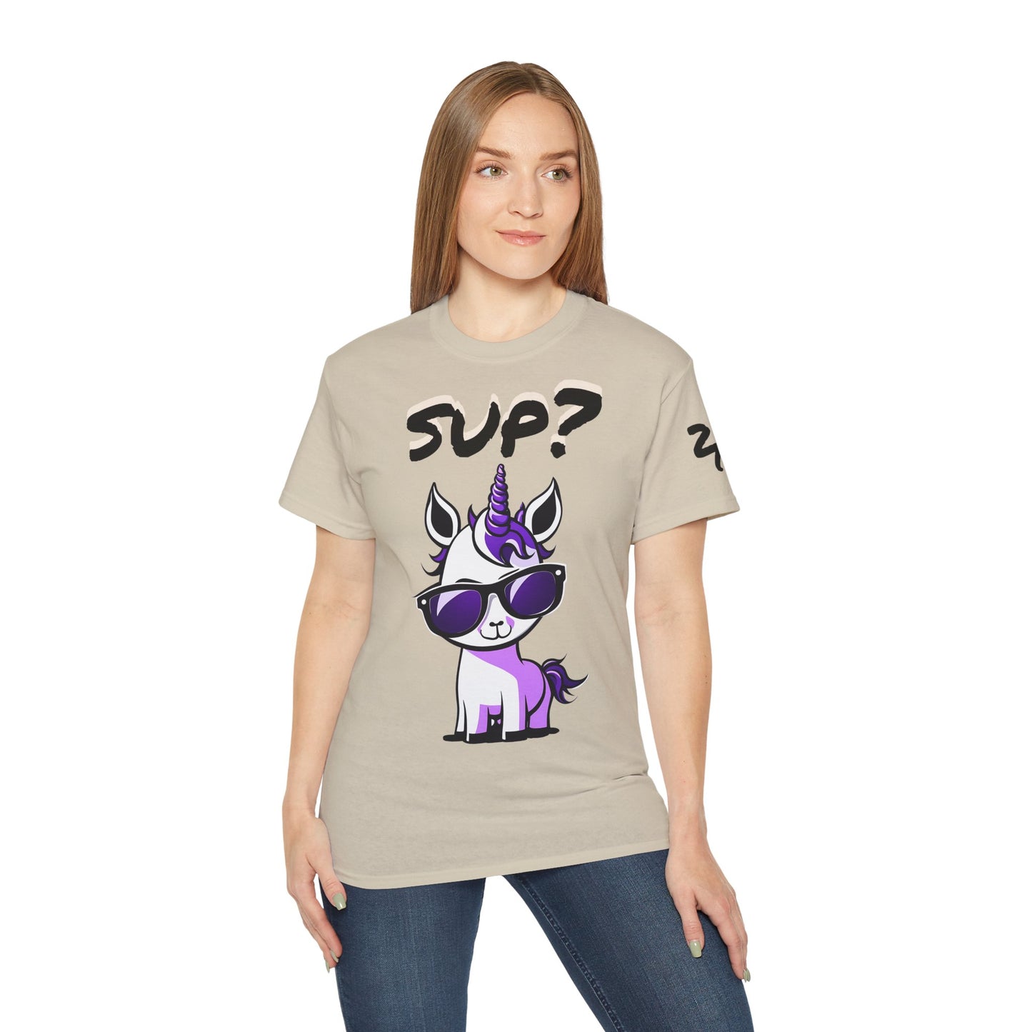 2 Tired Gorilla (Lina Unicorn) Women's Ultra Cotton Tee