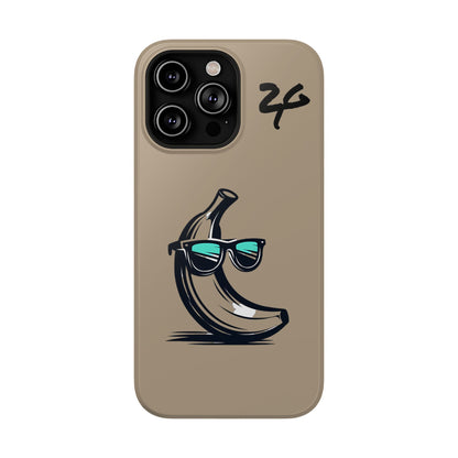 2 Tired Gorillaz, (2TG Sigma Banana) Impact-Resistant Cases (Sandy/black)