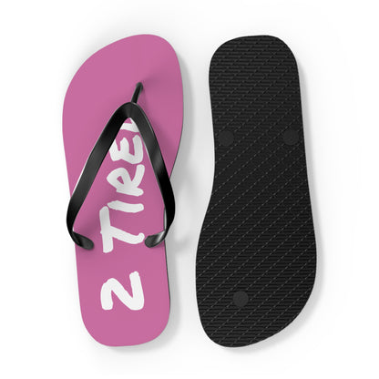 2 Tired Gorillaz, Flip Flops (Pink)