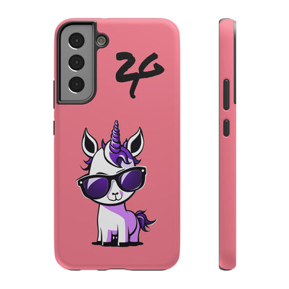 2 Tired Gorillaz, (2TG Lina Unicorn) Impact-Resistant Cases (Bubblegum)