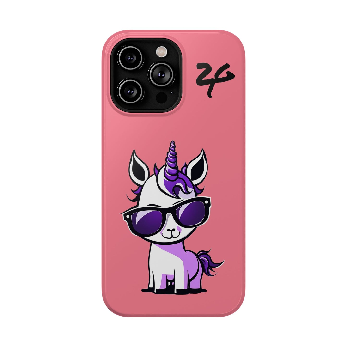 2 Tired Gorillaz, (2TG Lina Unicorn) Impact-Resistant Cases (Bubblegum)