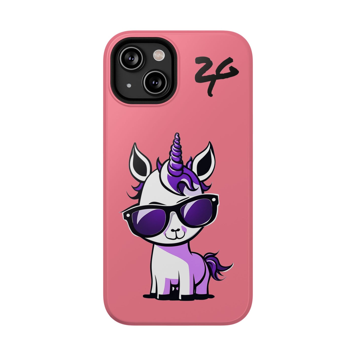 2 Tired Gorillaz, (2TG Lina Unicorn) Impact-Resistant Cases (Bubblegum)