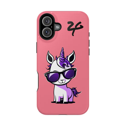 2 Tired Gorillaz, (2TG Lina Unicorn) Impact-Resistant Cases (Bubblegum)