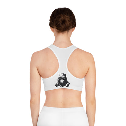 2 Tired Gorillaz (2TG), Sports Bra (white)