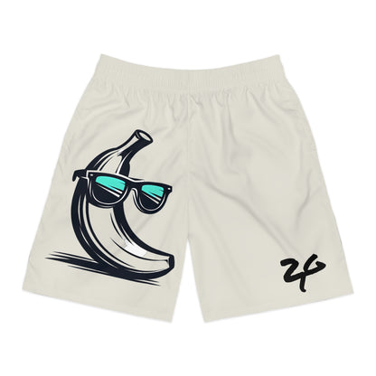 2 Tired Gorillaz (2TG, Broken Banana), Men's Running Shorts