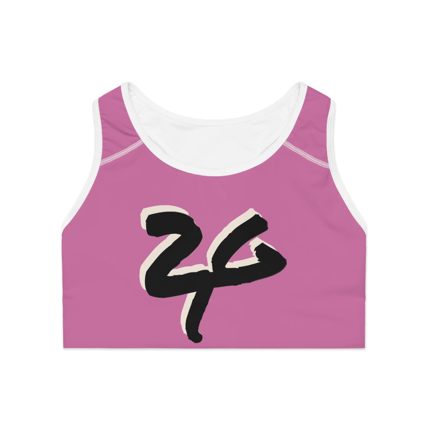 2 Tired Gorillaz (2TG), Sports Bra (Light Pink)