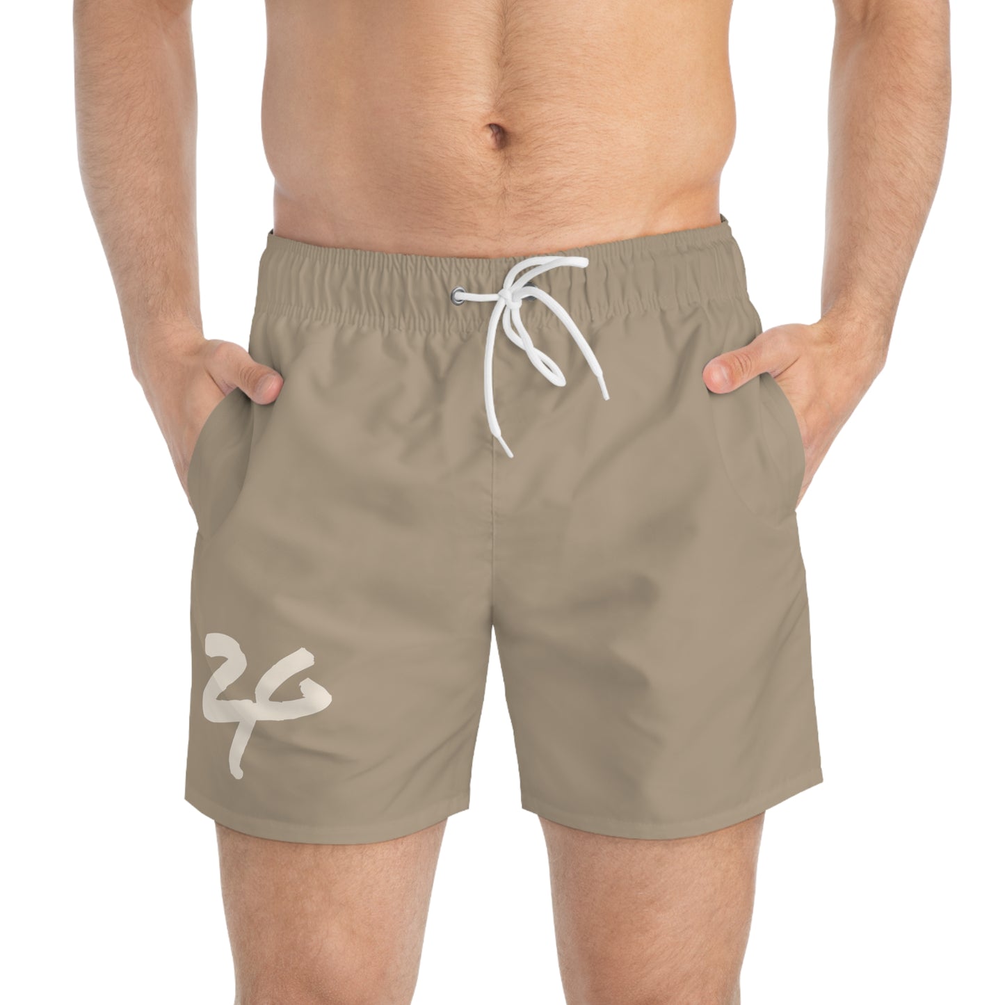 2 Tired Gorillaz, (Sandy Banana) Swim Shorts