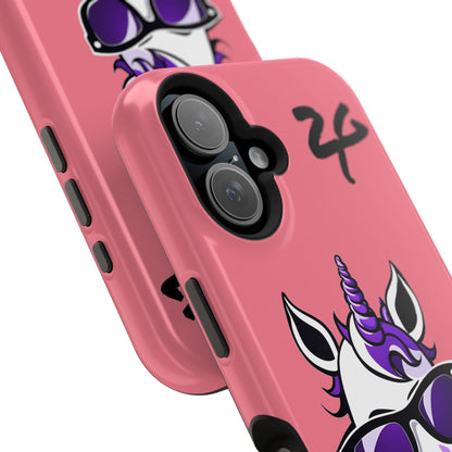 2 Tired Gorillaz, (2TG Lina Unicorn) Impact-Resistant Cases (Bubblegum)