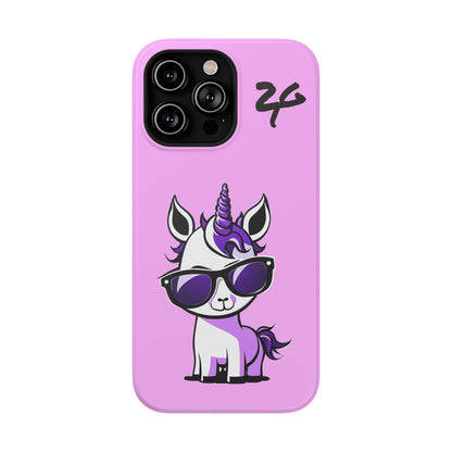 2 Tired Gorillaz, (2TG Lina Unicorn) Impact-Resistant Cases (Cotton Candy)