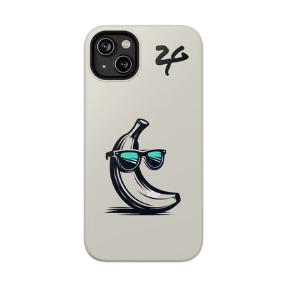 2 Tired Gorillaz, (2TG Sigma Banana) Impact-Resistant Cases (Broken/black)