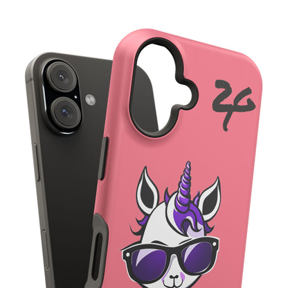 2 Tired Gorillaz, (2TG Lina Unicorn) Impact-Resistant Cases (Bubblegum)