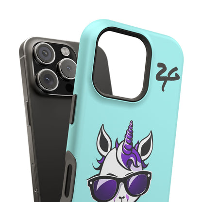 2 Tired Gorillaz, (2TG Lina Unicorn) Impact-Resistant Cases (Sky)