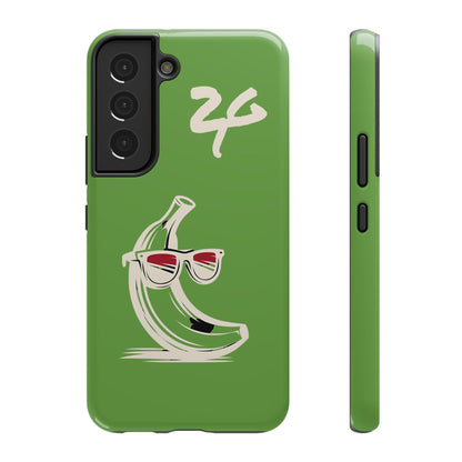 2 Tired Gorillaz, (2TG Sigma Banana) Impact-Resistant Cases (Green)