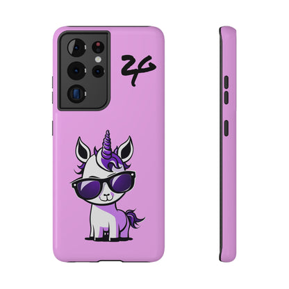 2 Tired Gorillaz, (2TG Lina Unicorn) Impact-Resistant Cases (Cotton Candy)