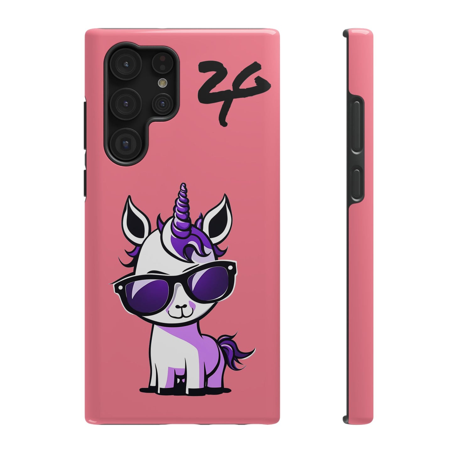 2 Tired Gorillaz, (2TG Lina Unicorn) Impact-Resistant Cases (Bubblegum)