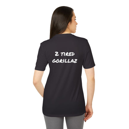 2 Tired Gorillaz, adidas® Unisex Sport T-shirt