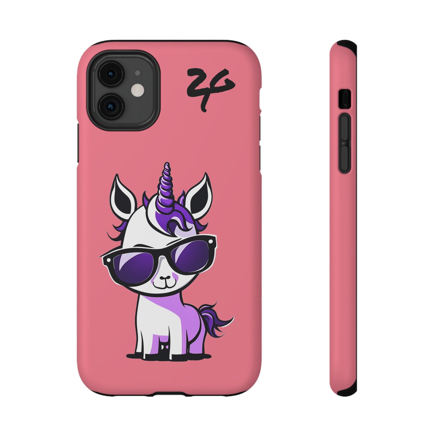 2 Tired Gorillaz, (2TG Lina Unicorn) Impact-Resistant Cases (Bubblegum)