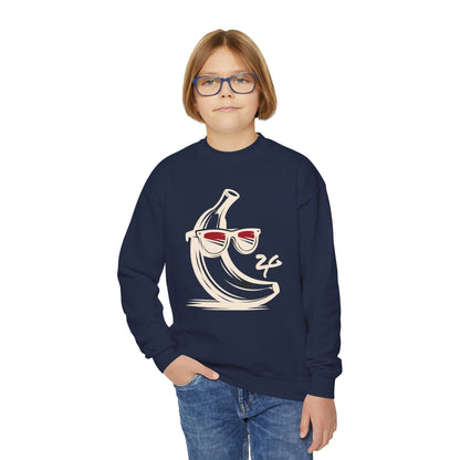 2 Tired Gorillaz, (Sigma Banana) Teen Crewneck Sweatshirt