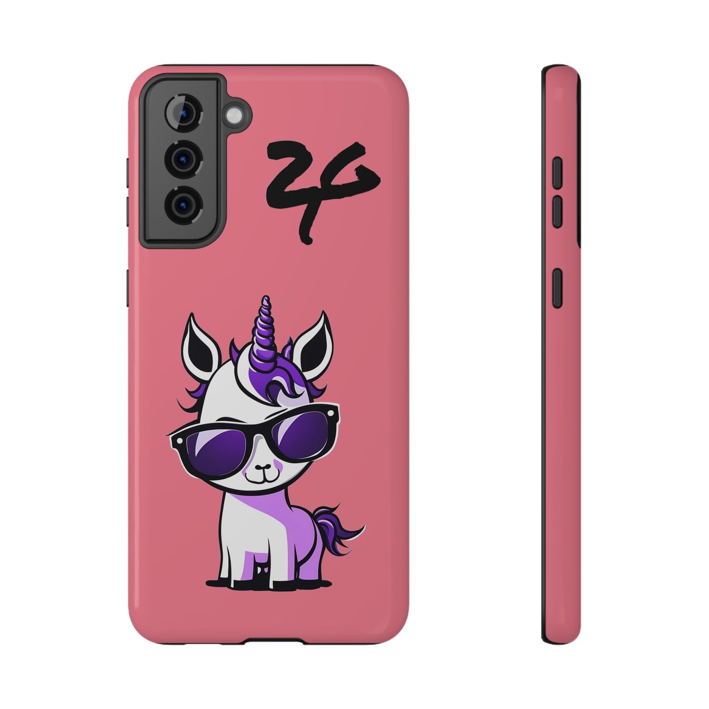 2 Tired Gorillaz, (2TG Lina Unicorn) Impact-Resistant Cases (Bubblegum)