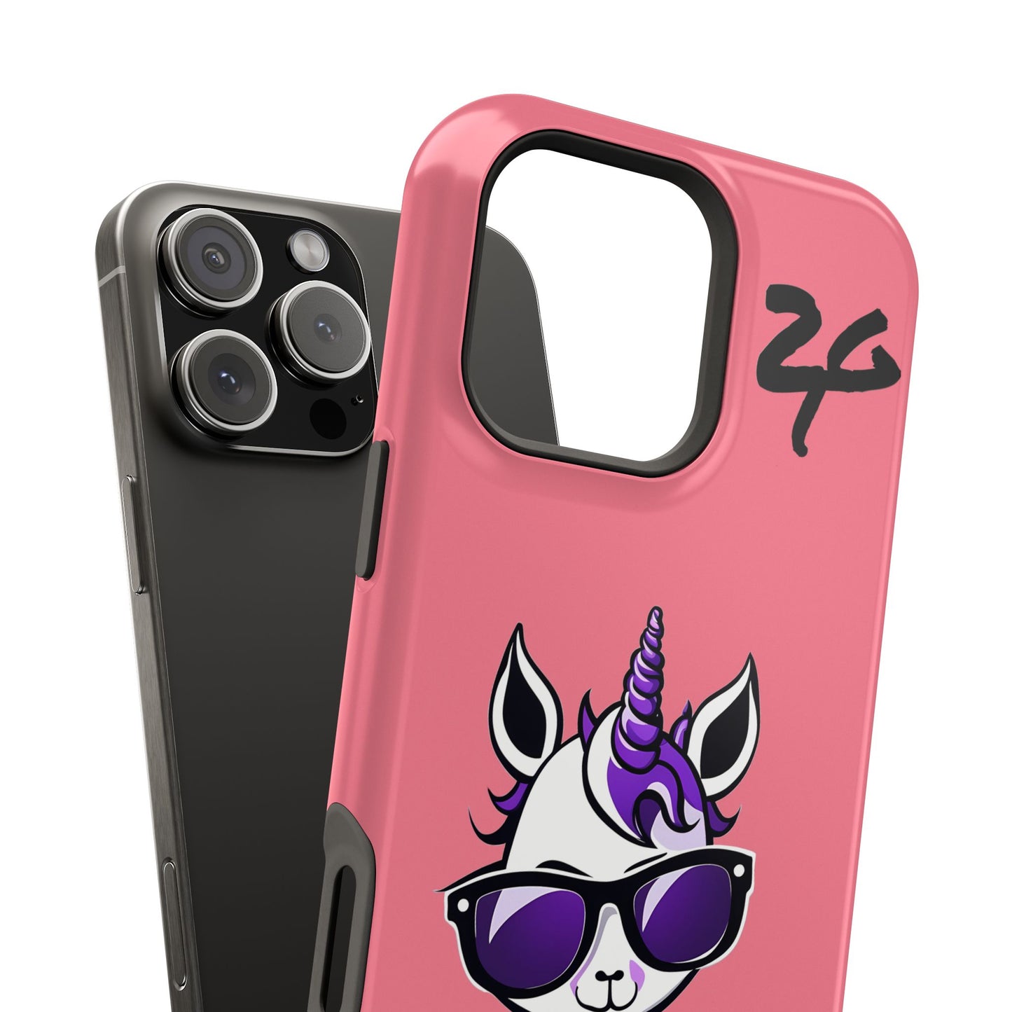 2 Tired Gorillaz, (2TG Lina Unicorn) Impact-Resistant Cases (Bubblegum)