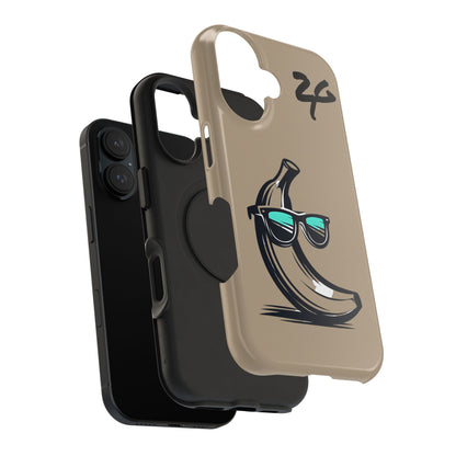 2 Tired Gorillaz, (2TG Sigma Banana) Impact-Resistant Cases (Sandy/black)