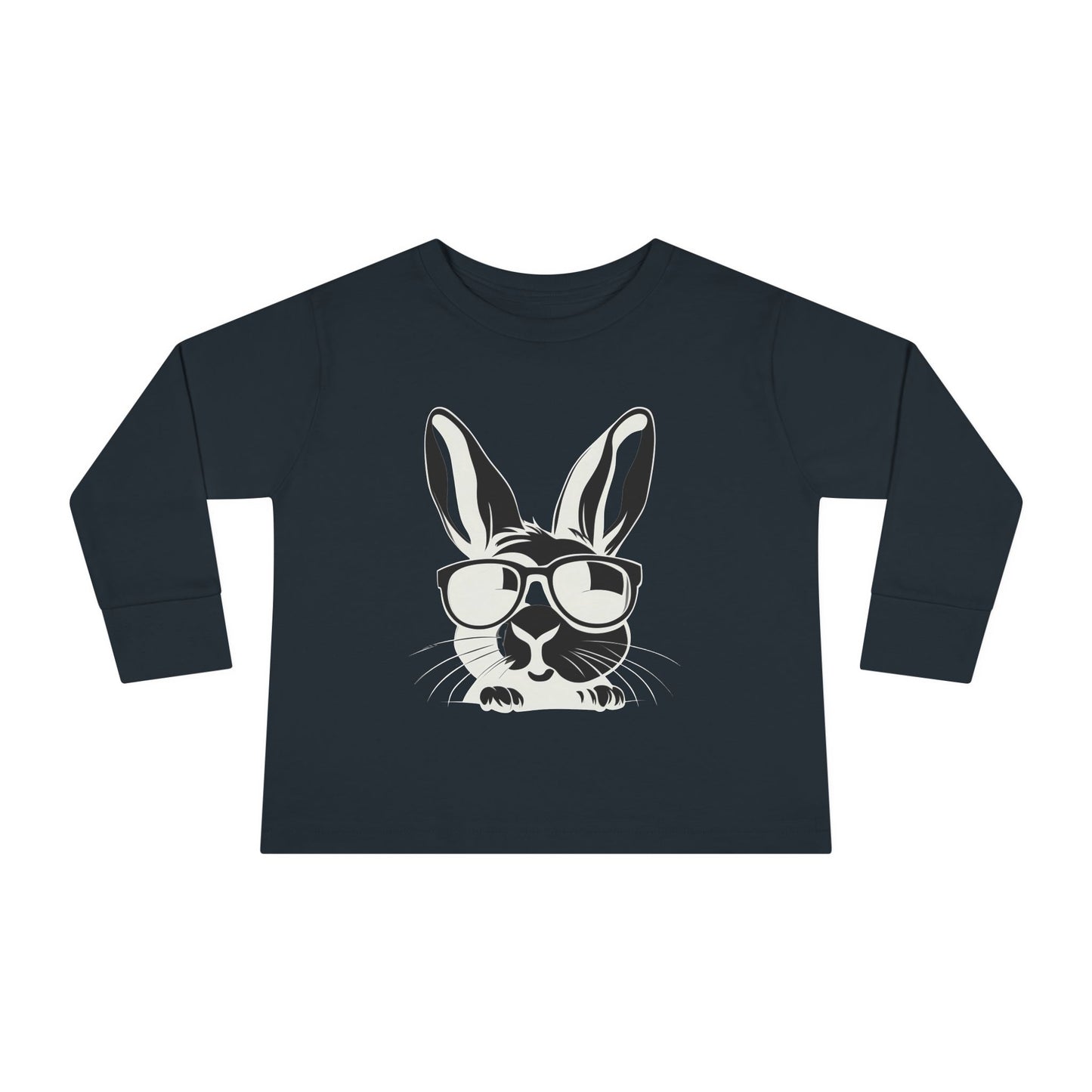 2 Tired Gorillaz, (Bish Bunny) Toddler Long Sleeve Tee