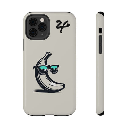 2 Tired Gorillaz, (2TG Sigma Banana) Impact-Resistant Cases (Broken/black)