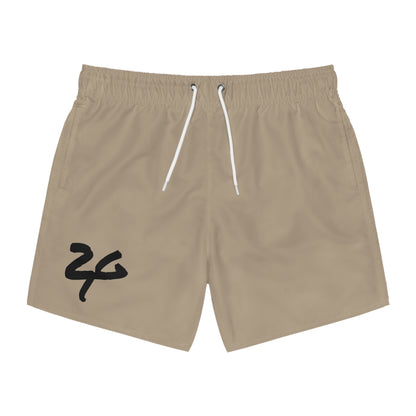 2 Tired Gorillaz, (Sandy Crema Banana) Swim Shorts