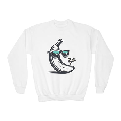 2 Tired Gorillaz, (Sigma Banana) Teen Crewneck Sweatshirt