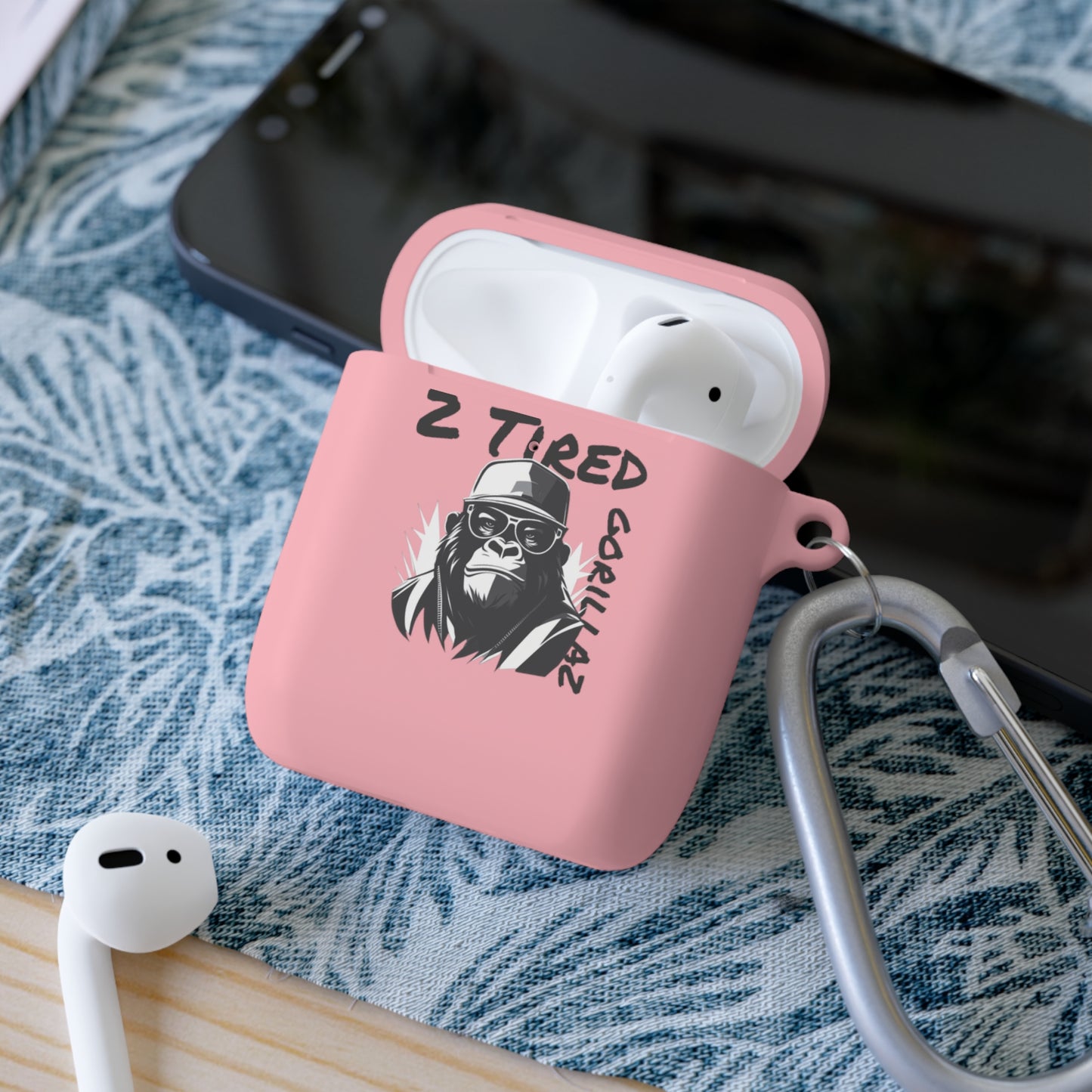 2 Tired Gorillaz, AirPods and AirPods Pro Case Cover