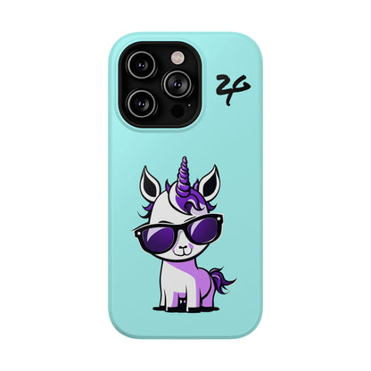 2 Tired Gorillaz, (2TG Lina Unicorn) Impact-Resistant Cases (Sky)