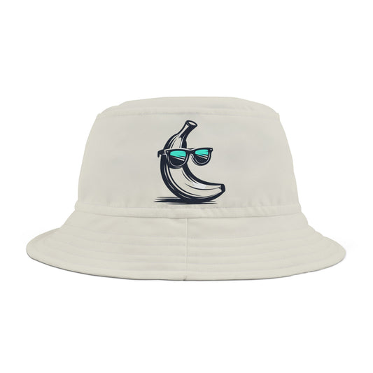 2 Tired Gorillaz, Bucket Hat (Off-White Banana)