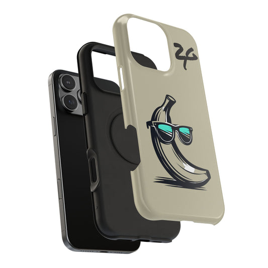 2 Tired Gorillaz, (2TG Sigma Banana) Impact-Resistant Cases (Fresh/black)