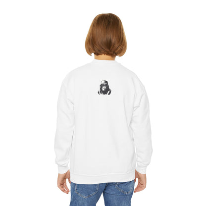 2 Tired Gorillaz, (Sigma Banana) Teen Crewneck Sweatshirt