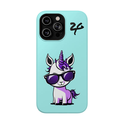 2 Tired Gorillaz, (2TG Lina Unicorn) Impact-Resistant Cases (Sky)