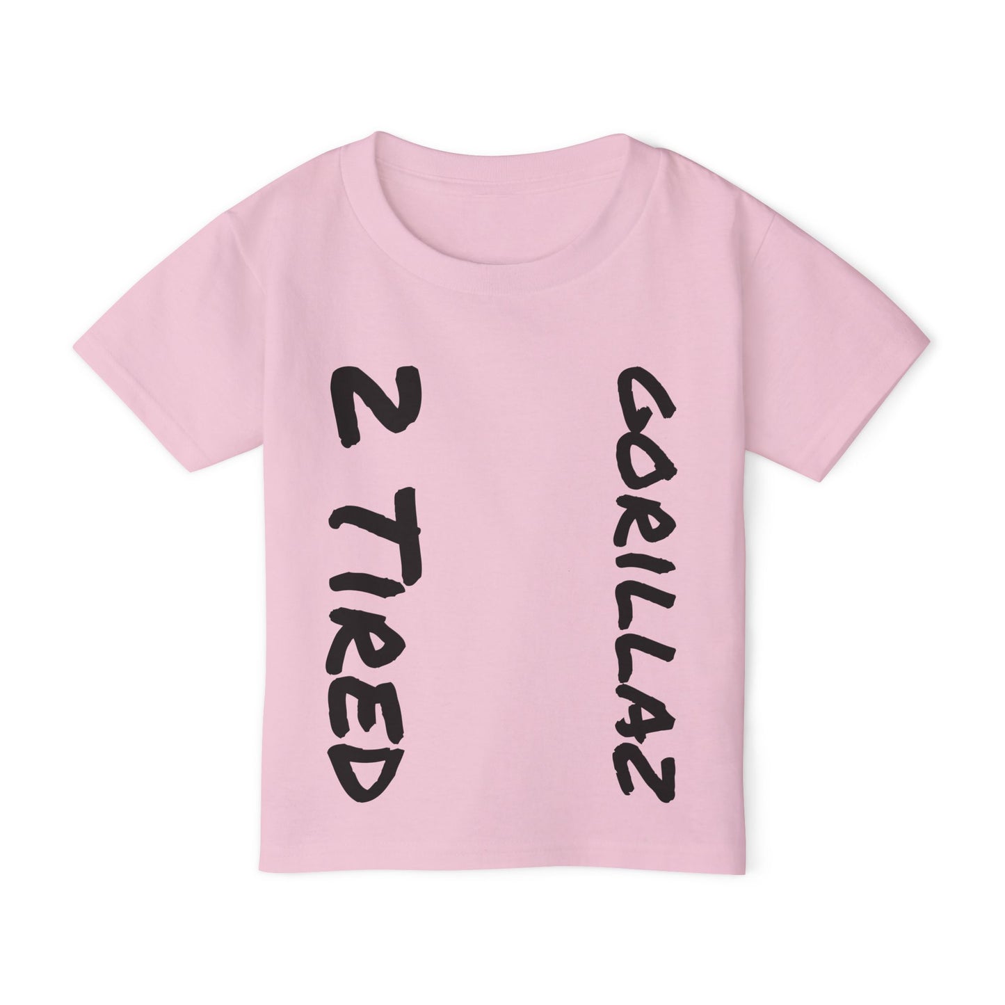 2 Tired Gorillaz, Heavy Cotton™ Toddler T-shirt