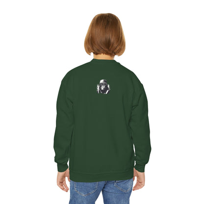 2 Tired Gorillaz, (Lina Unicorn) Teen Crewneck Sweatshirt