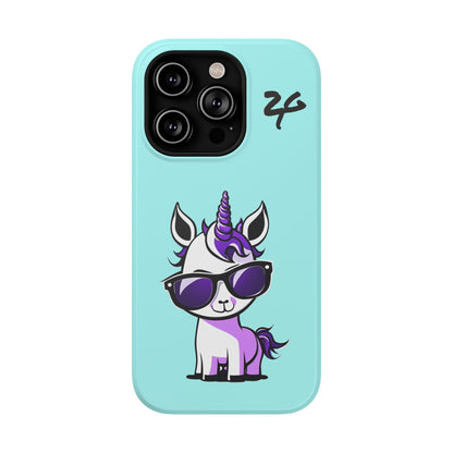 2 Tired Gorillaz, (2TG Lina Unicorn) Impact-Resistant Cases (Sky)