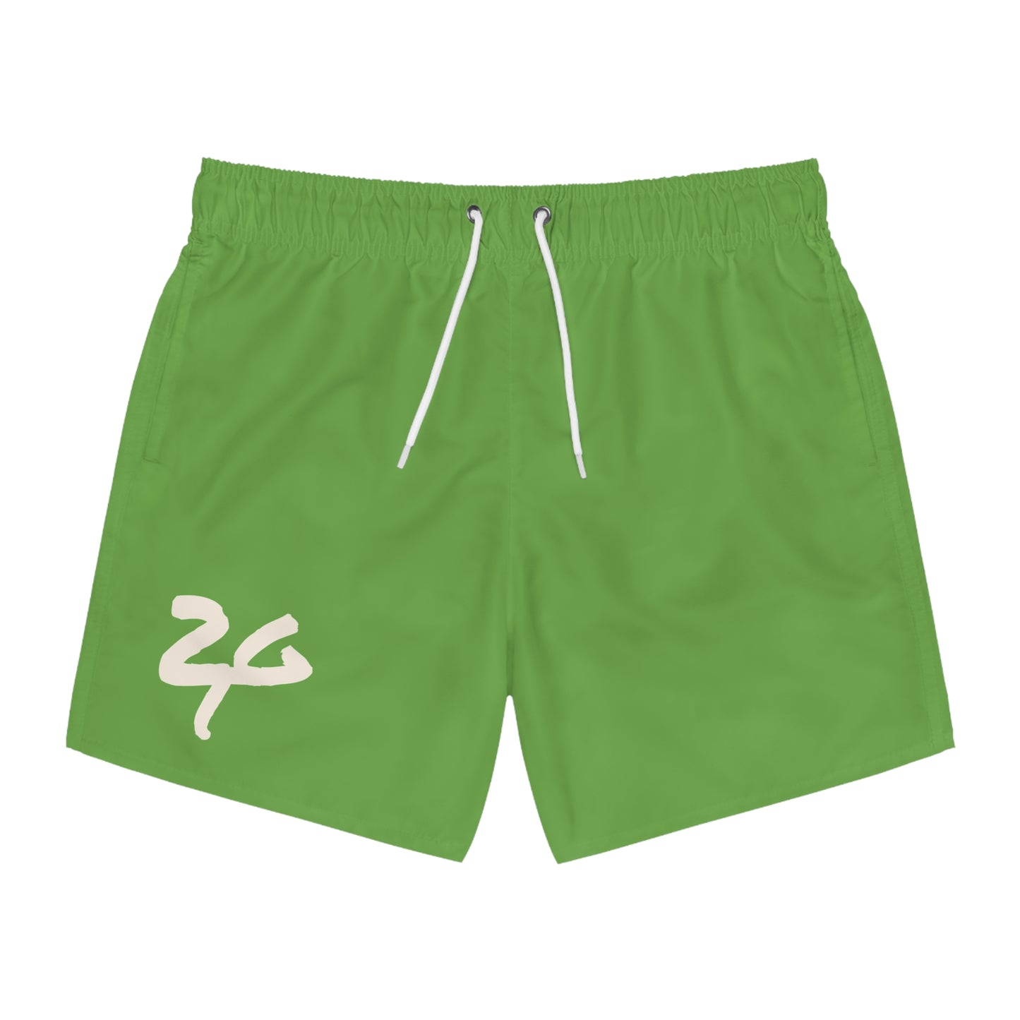 2 Tired Gorillaz, (Sigma Banana) Swim Shorts(Green)