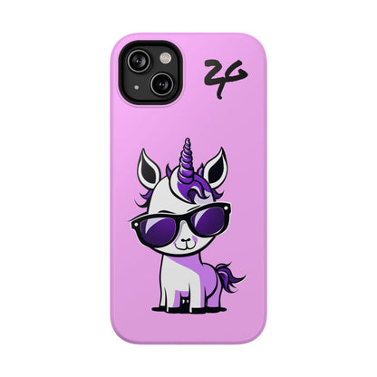 2 Tired Gorillaz, (2TG Lina Unicorn) Impact-Resistant Cases (Cotton Candy)