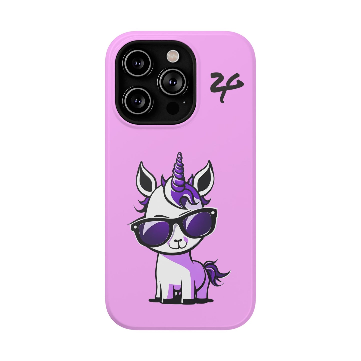 2 Tired Gorillaz, (2TG Lina Unicorn) Impact-Resistant Cases (Cotton Candy)