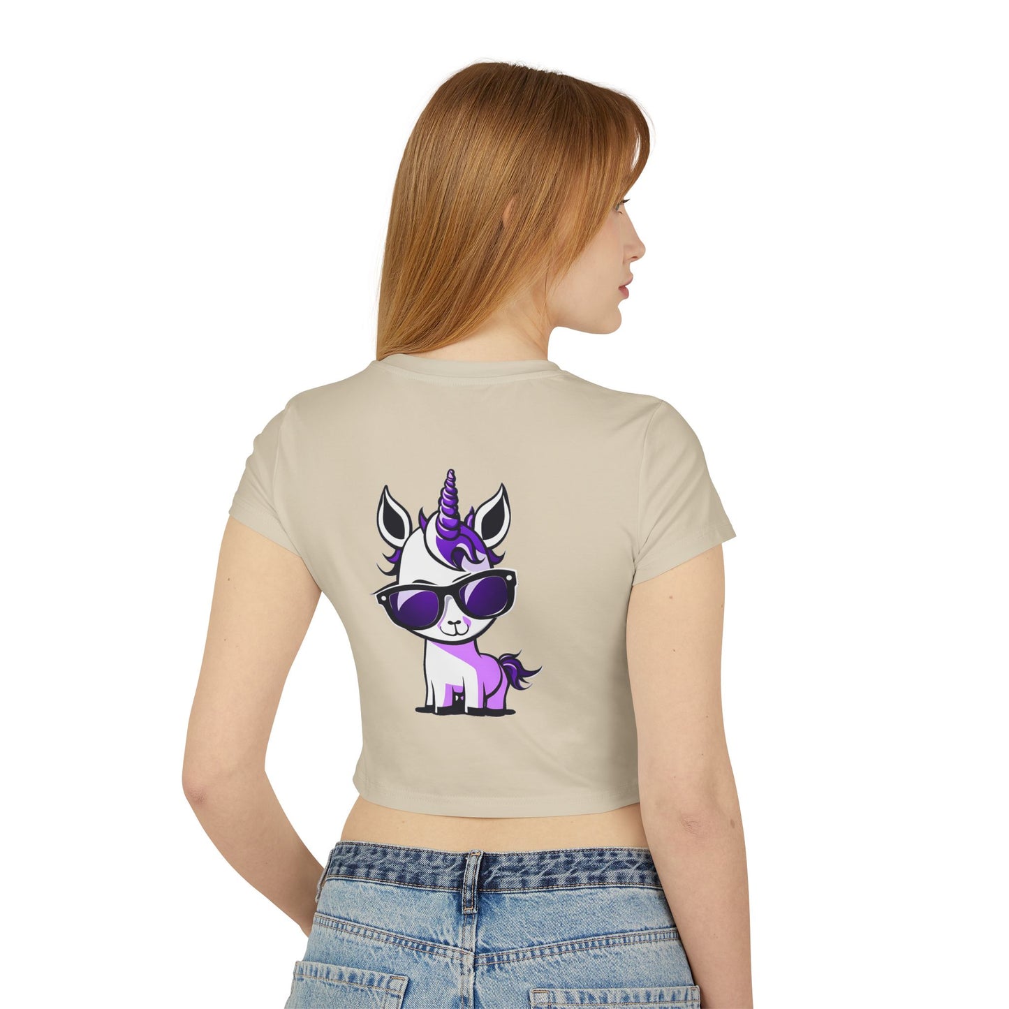 2 Tired Gorillaz, (Lina Unicorn) Women's Baby Tee