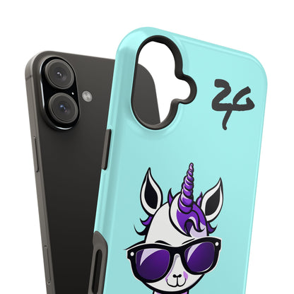 2 Tired Gorillaz, (2TG Lina Unicorn) Impact-Resistant Cases (Sky)