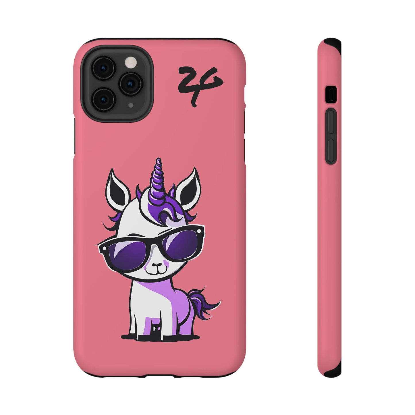 2 Tired Gorillaz, (2TG Lina Unicorn) Impact-Resistant Cases (Bubblegum)