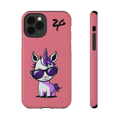 2 Tired Gorillaz, (2TG Lina Unicorn) Impact-Resistant Cases (Bubblegum)