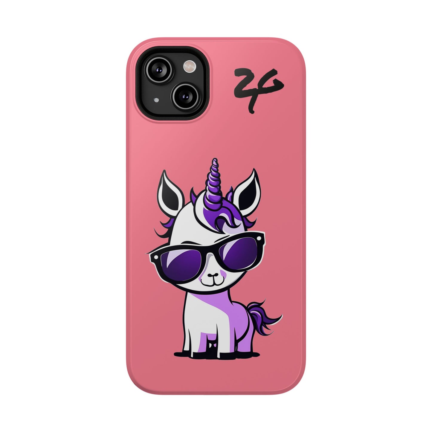 2 Tired Gorillaz, (2TG Lina Unicorn) Impact-Resistant Cases (Bubblegum)