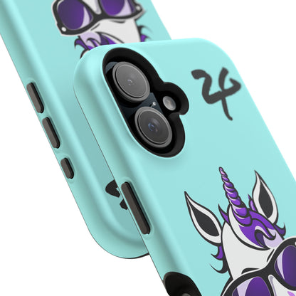 2 Tired Gorillaz, (2TG Lina Unicorn) Impact-Resistant Cases (Sky)