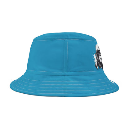 2 Tired Gorillaz, Bucket Hat (Turquoise)