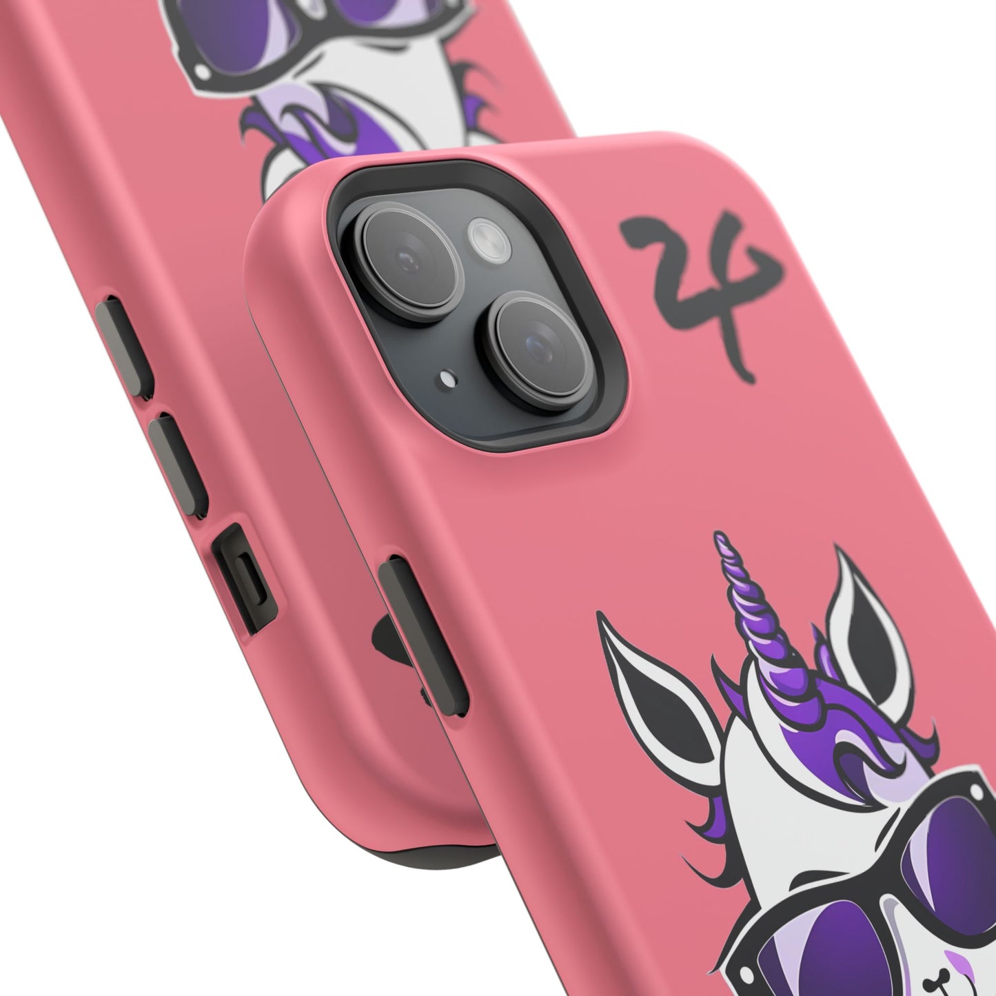 2 Tired Gorillaz, (2TG Lina Unicorn) Impact-Resistant Cases (Bubblegum)